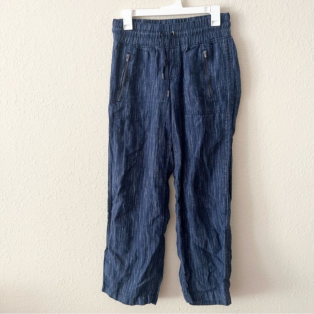 Athleta Navy Blue Wide Leg Pants